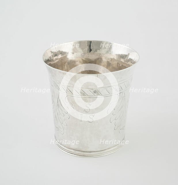Beaker, London, 1692/93. Creator: Unknown.