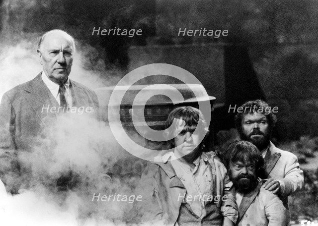 Ralph Richardson (1902-1983), British actor, 1981. Artist: Unknown