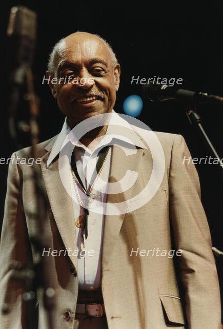 Benny Carter, Benny Carter's Swing America, North Sea Jazz Festival, Netherlands, 1991. Creator: Brian Foskett.