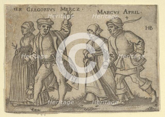 March and April (copy). Creator: Unknown.