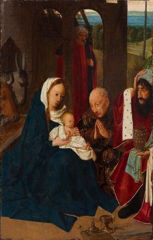 The Adoration of the Magi, 1480s. Creator: Geertgen tot Sint Jans (Netherlandish, c. 1460-c. 1490).