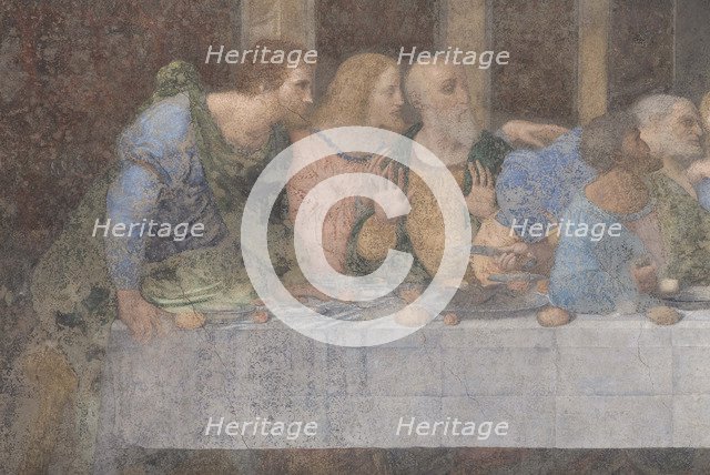 The Last Supper (Detail), 1495-1498.