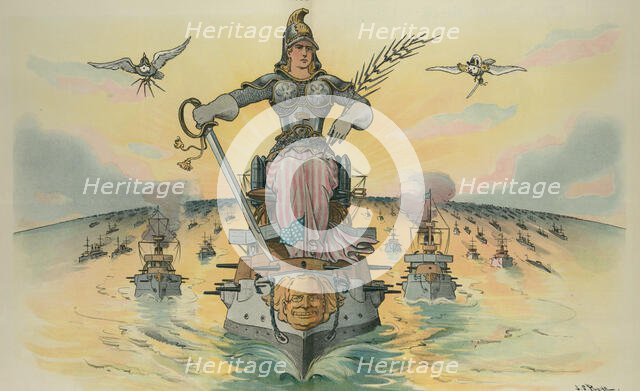 Peace, 1905. Creator: John Samuel Pughe.