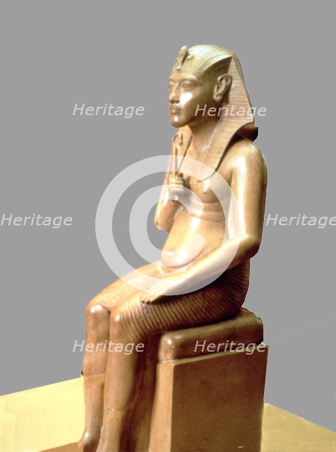 Statue of Amenhotep IV or Akhenaten of the XVIII Dynasty.