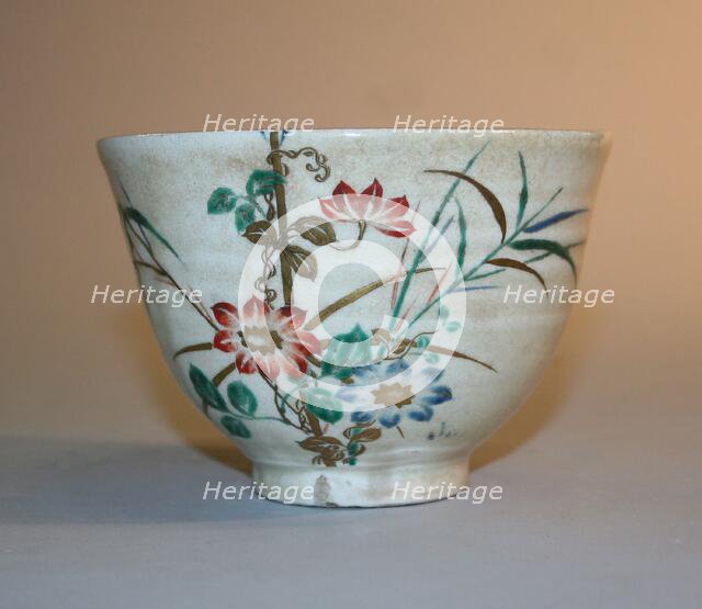 Satsuma Ware Teabowl, 18th century. Creator: Unknown.