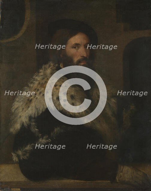 Portrait of Girolamo Fracastoro, ca 1528. Creator: Titian (1488-1576).