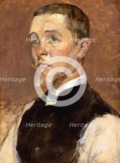 Albert (René) Grenier (1858-1925), 1887. Creator: Henri de Toulouse-Lautrec.