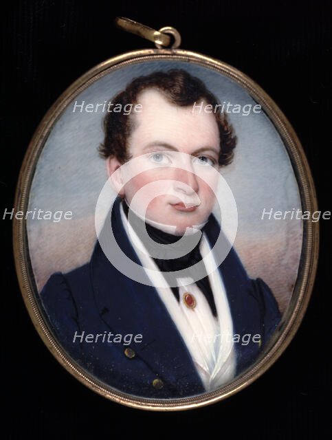 Charles Frederick Vogel, ca. 1835. Creator: Unknown.