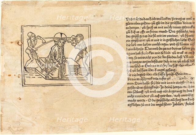 Christ Crowned with Thorns, 1477. Creator: Unknown.