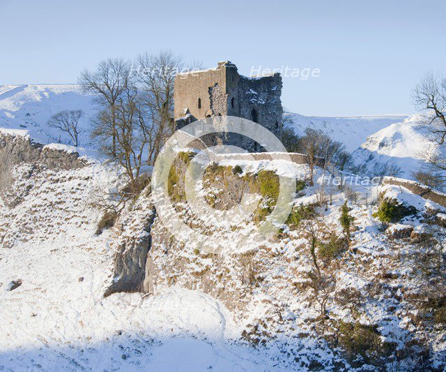Peveril Castle, Derbyshire, c2000-c2017. Artist: Historic England Staff Photographer.
