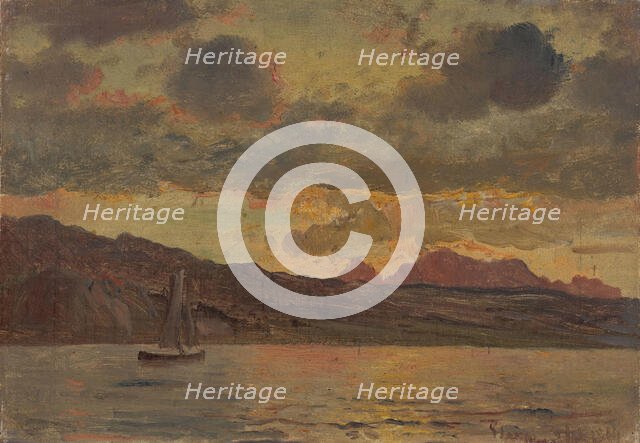 Marine, 1869. Creator: Carl Frederik Sorensen.