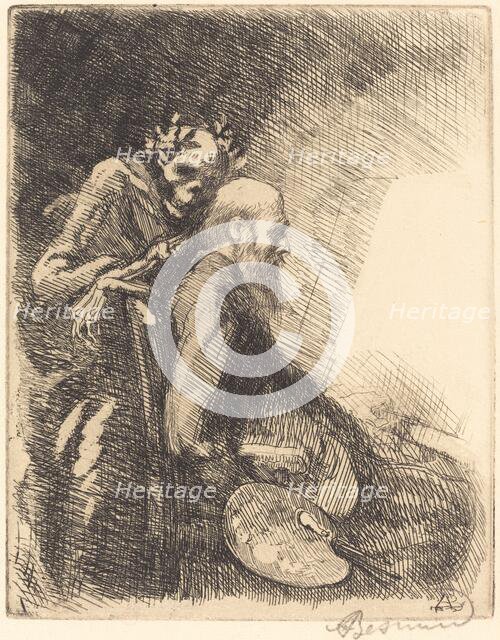 Too Demanding (Exigeante), 1900. Creator: Paul Albert Besnard.