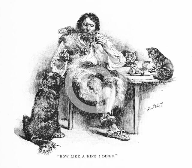 "How Like a King I Dined", 1896.  Creator: Walter Paget.