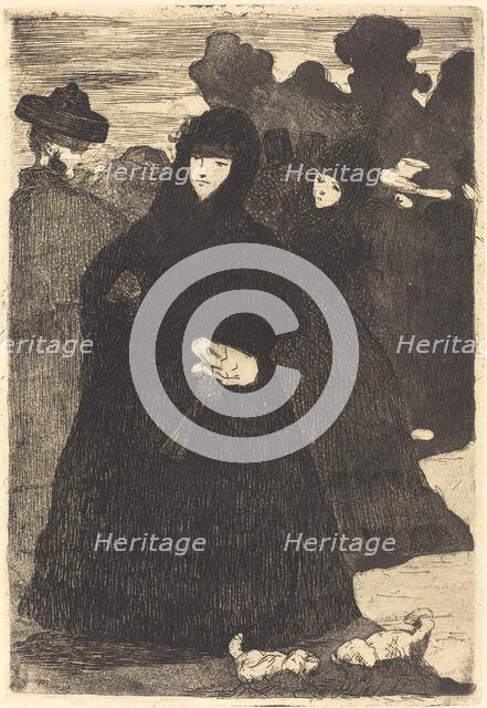 At the Prado (Au Prado), 1865/1868. Creator: Edouard Manet.