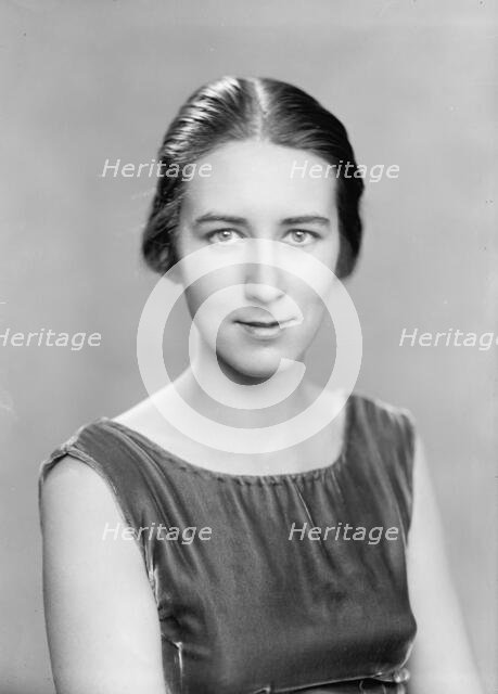 Emily Y. Blandford - Portrait, 1933. Creator: Harris & Ewing.