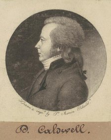 David Caldwell, 1798. Creator: Charles Balthazar Julien Févret de Saint-Mémin.