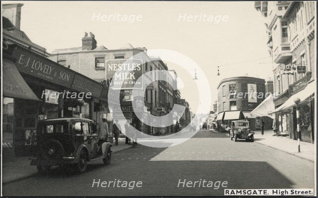 High Street, Ramsgate, Thanet, Kent, c1945-c1965. Creator: John Pennycuick.