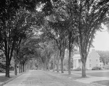 College Street (Sigma Phi), Burlington, Vt., c.between 1910 and 1920. Creator: Unknown.