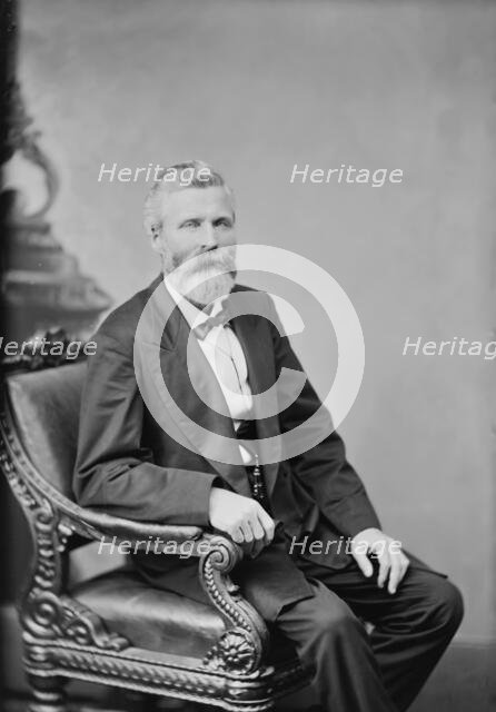 William Ferguson Slemons of Arkansas, between 1865 and 1880. Creator: Unknown.