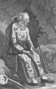 'The Dinton Hermit', c19th century. Artist: Unknown.