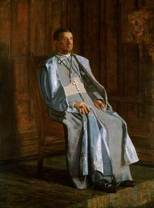 Archbishop Diomede Falconio, 1905. Creator: Thomas Eakins.