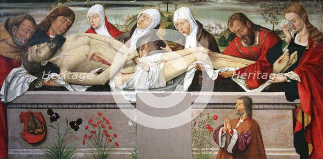 The Entombment of Christ, c1490-c1500. Artist: Unknown