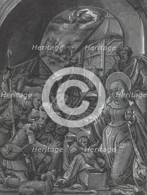 The Birth of Christ [verso], c. 1600. Creator: Unknown.