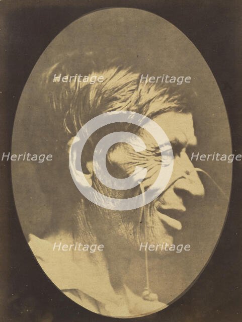 Figure 42: Gaiety expressed by the ideas of lustfulness, cynicism, and le..., 1854-56, printed 1862. Creators: Duchenne de Boulogne, Adrien Alban Tournachon.