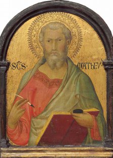 Saint Matthew, c. 1315/1320. Creator: Simone Martini.