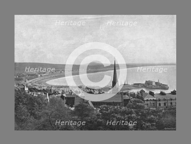 Weston-Super-Mare, c1900. Artist: Davies Brothers.