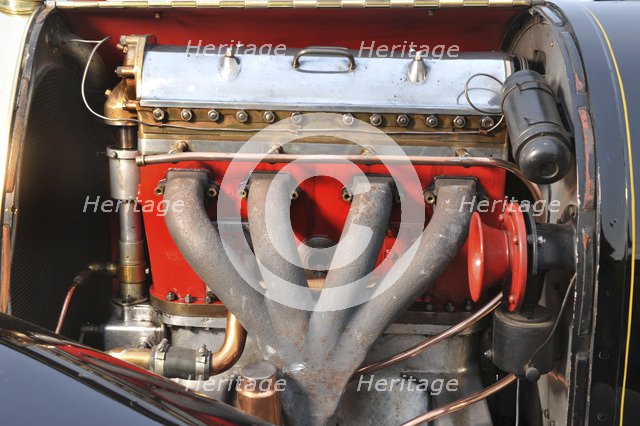 Bugatti T18 Black Bess 1913. Artist: Simon Clay.