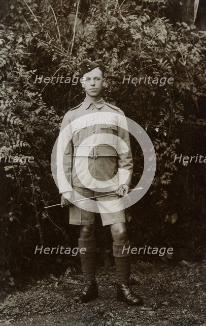 Private Nelson, 5th East Surrey regiment, Chakrata, India, 1917. Artist: Unknown