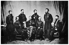 William Tecumseh Sherman and his Generals, American Civil War, 1865 (1955). Artist: Unknown