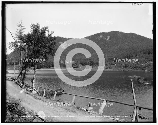 Lake Glorietta [sic] and the Balsams, Dixville Notch, c1900. Creator: Unknown.