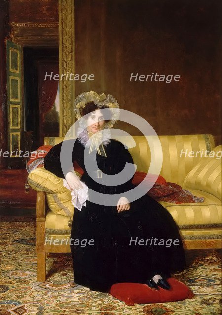 Madame Jean-Charles Clarmont, née Rosalie Favrin (1772-1858). Artist: Hersent, Louis (1777-1860)