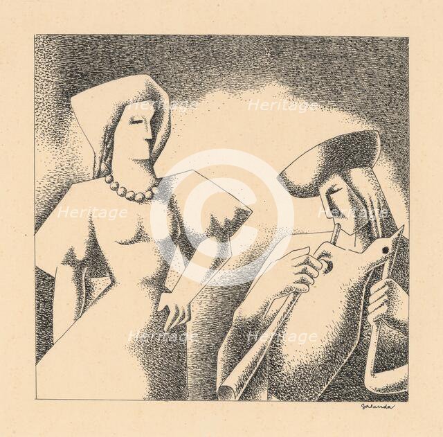 Gajdos, around 1936. Creator: Mikulas Galanda.