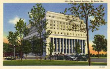The Federal Building, St Louis, Missouri, USA, 1940. Artist: Unknown