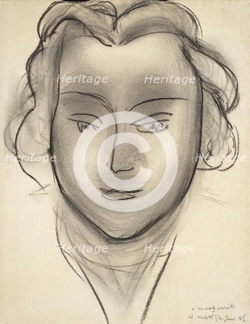 Marguerite, 1945-1946. Creator: Matisse, Henri (1869-1954).