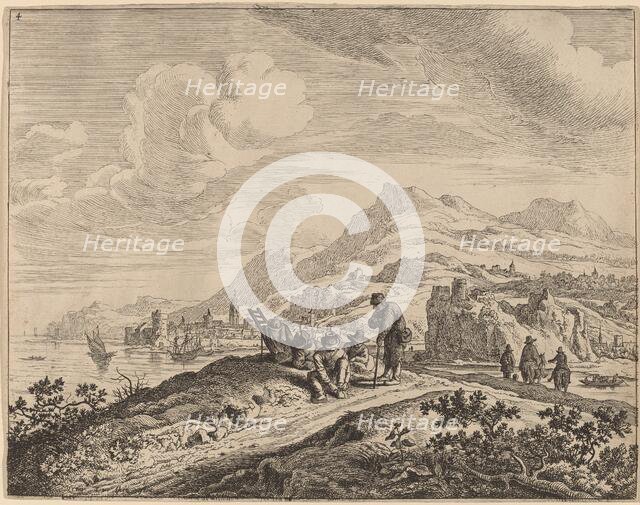 View of the River Rhine. Creator: Jan van Aken.