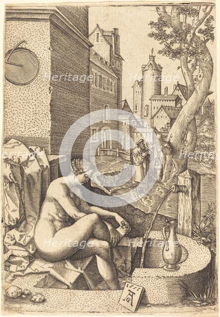 Susanna Surprised by the Two Elders, 1555. Creator: Anon.