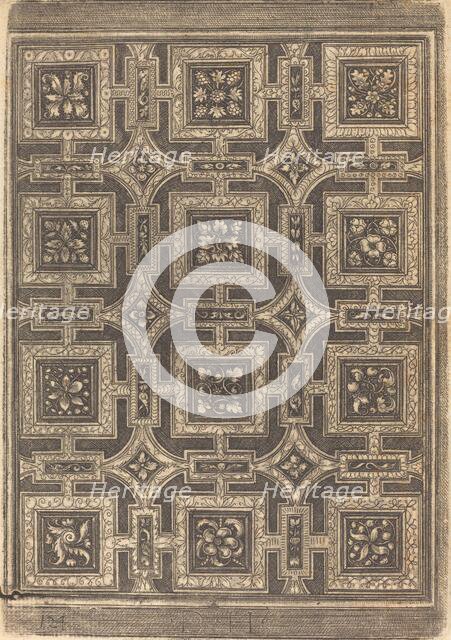 Ornamental Design for Coffered Ceiling. Creator: Daniel Hopfer.