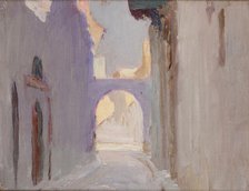 Tunis (A Street), 1909. Creator: Jan Ciaglinski.