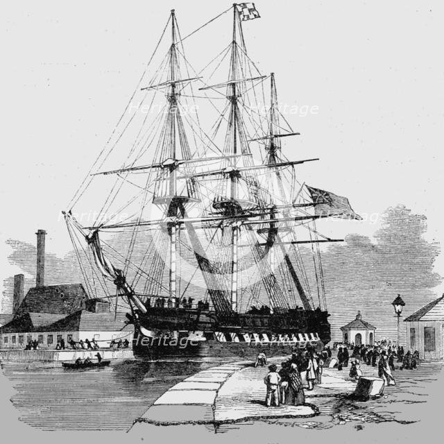 'London Docks', 1854. Creator: Unknown.