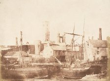 St. Andrews. The Harbor, 1843-47. Creators: David Octavius Hill, Robert Adamson, Hill & Adamson.
