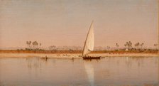 On the Nile, 1872. Creator: Sanford Robinson Gifford.
