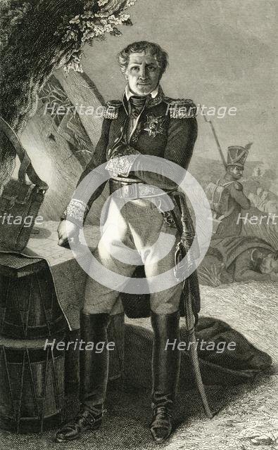 Laurent Gouvion Saint-Cyr, 1804, (1839). Creator: Julien Leopold Boilly.
