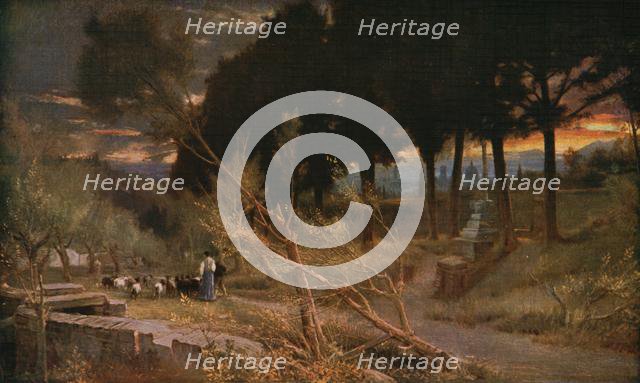 'Florence: Evening', 1896, (c1930).  Creator: Albert Goodwin.