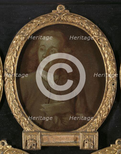 Portrait of Abraham Haen the Younger, Draftsman, Etcher and Poet in Amsterdam, 1732-1771. Creator: Jan Maurits Quinkhard.