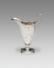 Milk Pot, 1784. Creator: Paul Revere.