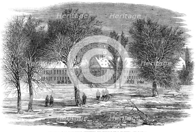 Illustrations of the War in Schleswig: the Chateau of Gravenstein, Sundewitt, the Prussian HQ, 1864. Creator: Unknown.